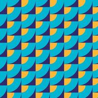 Pattern with abstract shapes vector