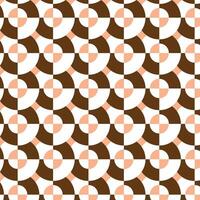 Background with abstract pattern in white, pink and brown vector