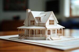 Detailed House Model for Real Estate Presentation photo