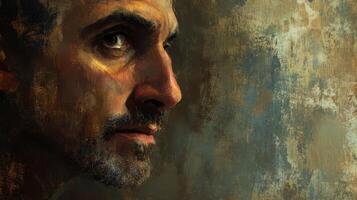 Inspirational Portrait of a Man photo