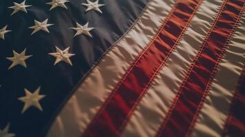 Patriotic US Flag for Memorial Day photo