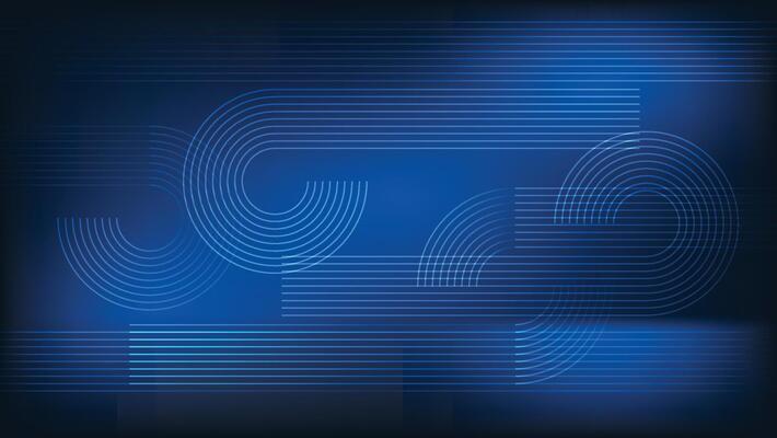 abstract blue modern geometric lines background