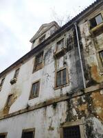monasterio en alcobaça, antiguo y arquitectura en detalle foto
