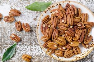 Pecan nuts are a great source of omega-3 fatty acids photo