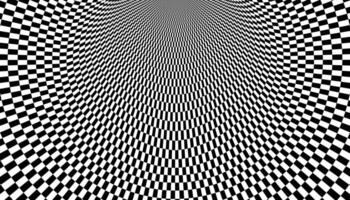Optical illusion background. Magic psychedelic pattern, swirl illusions card. vector