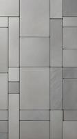 A vertical frame showcasing a pattern of smooth gray stone tiles, offering clean lines and ample room for text. photo