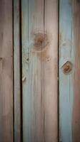 A close-up vertical image of a wooden shutter with worn paint, showcasing textures and leaving room for text overlays. photo