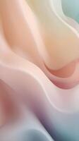 Soft pastel gradients arranged vertically, blurred to create an abstract, calming atmosphere. photo