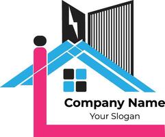 Home and Construction Logo vector