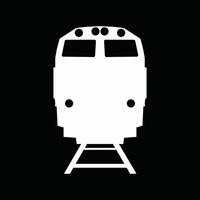 Train icon for transportation apps and websites vector