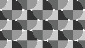 A black and white checkered pattern with a black and white background vector