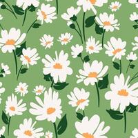 Creative chamomile pattern for designers, ideal for a wide range of uses. vector