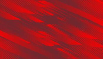 Abstract red background with halftone effect, diagonal stripes. vector