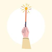 firecracker new years illustration vector