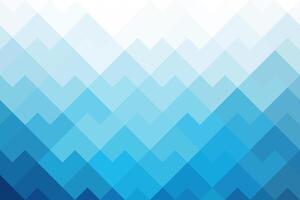 Zig zag pattern on gradient blue background. Geometric puzzle abstract design for banner, flyer, paper art, art printing, wallpaper, leaflet, backdrop, textile, and more. vector