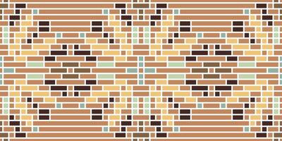 African Geometric Patternsfolk Embroidery, Aztec Geometric Ornament Print. Design for Carpet, Wallpaper, Clothing, Wrapping, Fabric vector