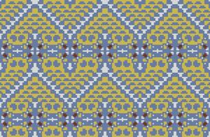 Geometry Shapes Islamic Geometric Pattern Wallpaperfolk Embroidery, Aztec Geometric Ornament Print. Design for Carpet, Wallpaper, Clothing, Wrapping, Fabric vector