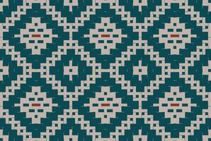 ornamento geométrico Arábica gente con patrones bordado, azteca geométrico ornamento impresión. diseño para alfombra, fondo de pantalla, ropa, envase, tela vector