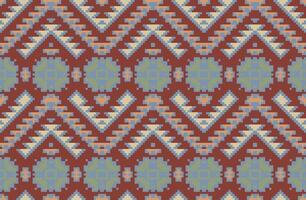 nativo patrones Arábica modelo gente de fondo de pantalla bordado, azteca geométrico ornamento impresión. diseño para alfombra, fondo de pantalla, ropa, envase, tela vector