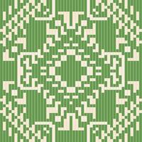 Mosaic Geometric Patternsfolk Embroidery, Aztec Geometric Ornament Print. Design for Carpet, Wallpaper, Clothing, Wrapping, Fabric vector
