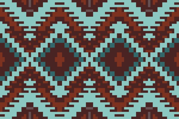 Folklore Ikat Pattern Curtainsfolk Embroidery, Aztec Geometric Ornament Print. Design for Carpet, Wallpaper, Clothing, Wrapping, Fabric