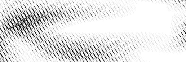 Grunge halftone gradient background. Faded dotted grit noise texture. Black and white rasterized sand grain wallpaper. Retro pixelated bitmap backdrop. aged anime or manga comic overlay vector