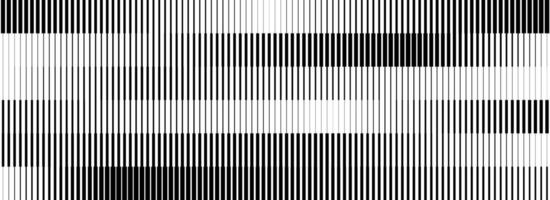 Black line halftone gradient strips. Fading stripe gradation background. Repeating linear pattern backdrop. Parallel lines wallpaper for overlay, print, cover. Doppler effect concept vector