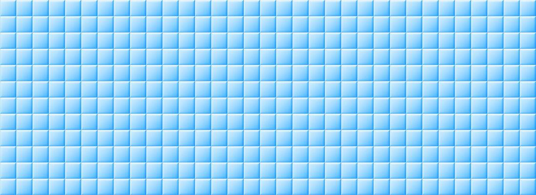 Seamless blue tile pattern. Square ceramic tiled texture for bathroom wall, kitchen floor, pool. Repeating mosaic grid background. Repeated turquoise wallpaper.