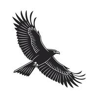 Parrot in Flight, Graphic Design Element vector