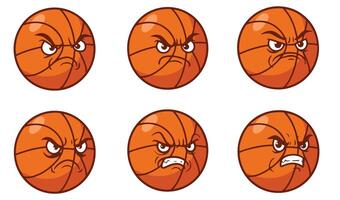 Professional Basketball Icon Set for Digital Use vector