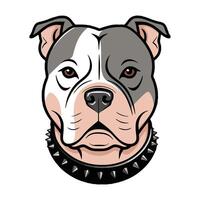 Whimsical Dog Head for Artistic Branding vector