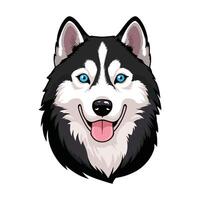 Stylized Pup Head with Playful Appeal vector