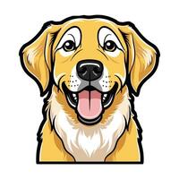 Smiling Pup Head Design for Creative Branding vector
