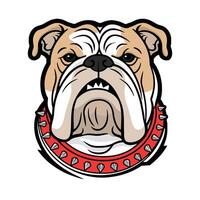 Fun and Friendly Dog Face Design vector