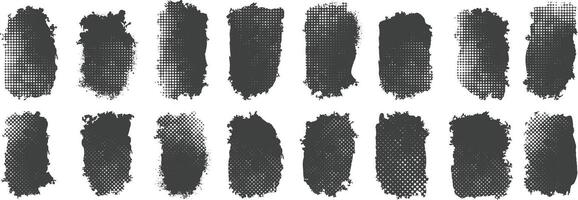 Various type of grunge banner texture Background collection vector