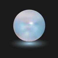 Colorful translucent spheres floating against a dark background create a serene and modern atmosphere vector