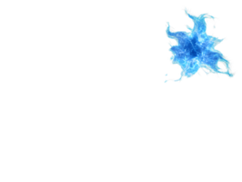 Dynamic abstract blue splash showcasing vibrant hues and intricate details symbolizing energy and creative imagination in artistic expression png