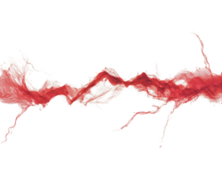 Dynamic abstract energy waves in vibrant red and pink hues creating a sense of movement and depth with fluid shapes and contrasting accents evocative of passion and intensity png