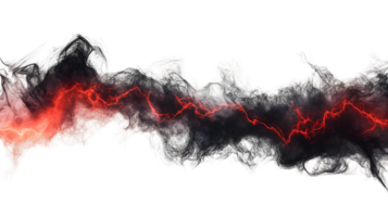 Abstract cosmic representation with swirling clouds of black and red evoking the beauty and mystery of the universe in a stunning visual display of space png