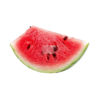 Bitten slice of fresh watermelon isolated on a transparent background perfect for summer desserts and refreshing snacks, slice watermelon isolated on transparent background png