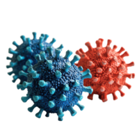 Virus pathogen models displayed on a transparent background for educational and research purposes, 3D Virus Pathogen Models on transparent background png