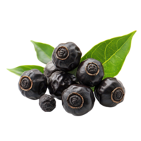 Fresh black peppers with green leaves isolated on a transparent background for culinary use and seasoning ideas, black peppers and leafisolated on transparent background png