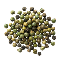Fresh green peppercorns isolated on a bright transparent background for culinary use and presentation, Fresh green peppercorns isolated on transparent background png