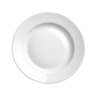 Elegant transparent ceramic plate isolated on a transparent background for minimalist table setting or dining presentation, transparent ceramic plate on transparent background png