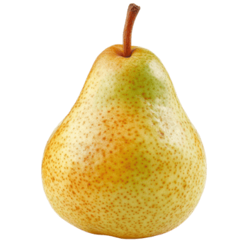 fresco e maturo Pera isolato su un' trasparente sfondo in mostra suo vivace colori e liscio struttura, Pera isolato su trasparente sfondo png