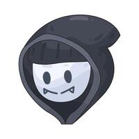 Hacker man illustration vector