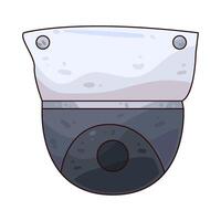 Illustration of Store Security Camera vector