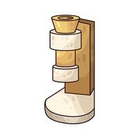 Illustration of Toy Microscope vector