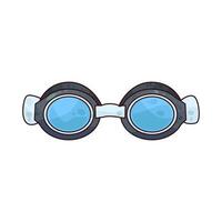 Illustration of Swimming Goggles vector
