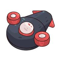 Illustration of Toy Spaceship vector